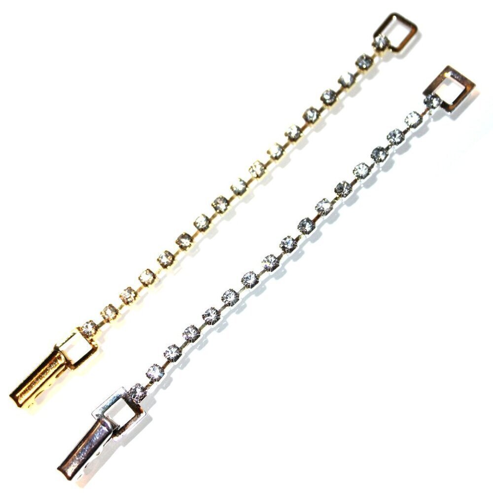 3" Rhinestone Crystal Jewelry Chain Extender - Make Your Necklace Longer!